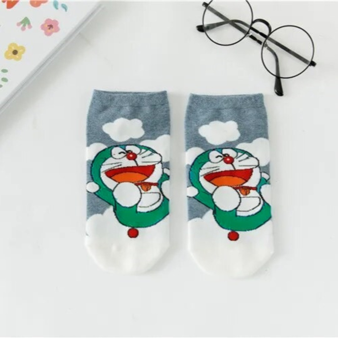 Happy Doraemon Socks - Tinyminymo