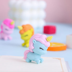 Happy Unicorn Mini Eraser - Tinyminymo