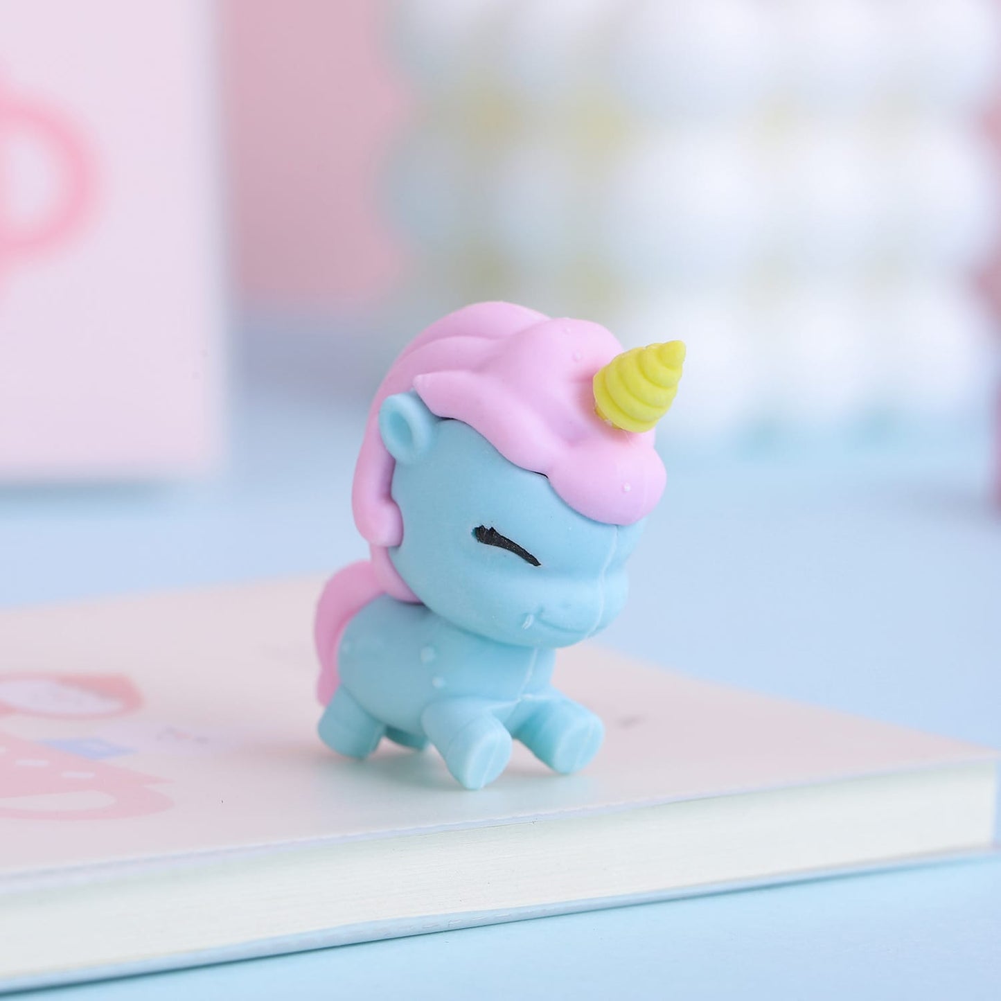 Happy Unicorn Mini Eraser - Tinyminymo