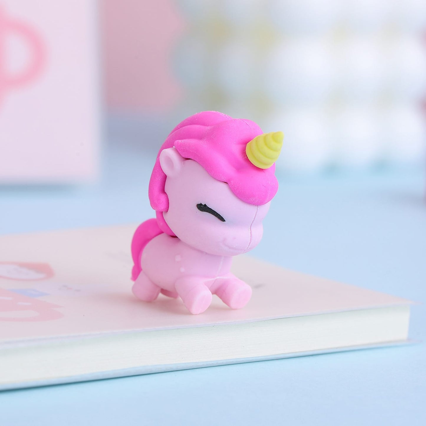 Happy Unicorn Mini Eraser - Tinyminymo