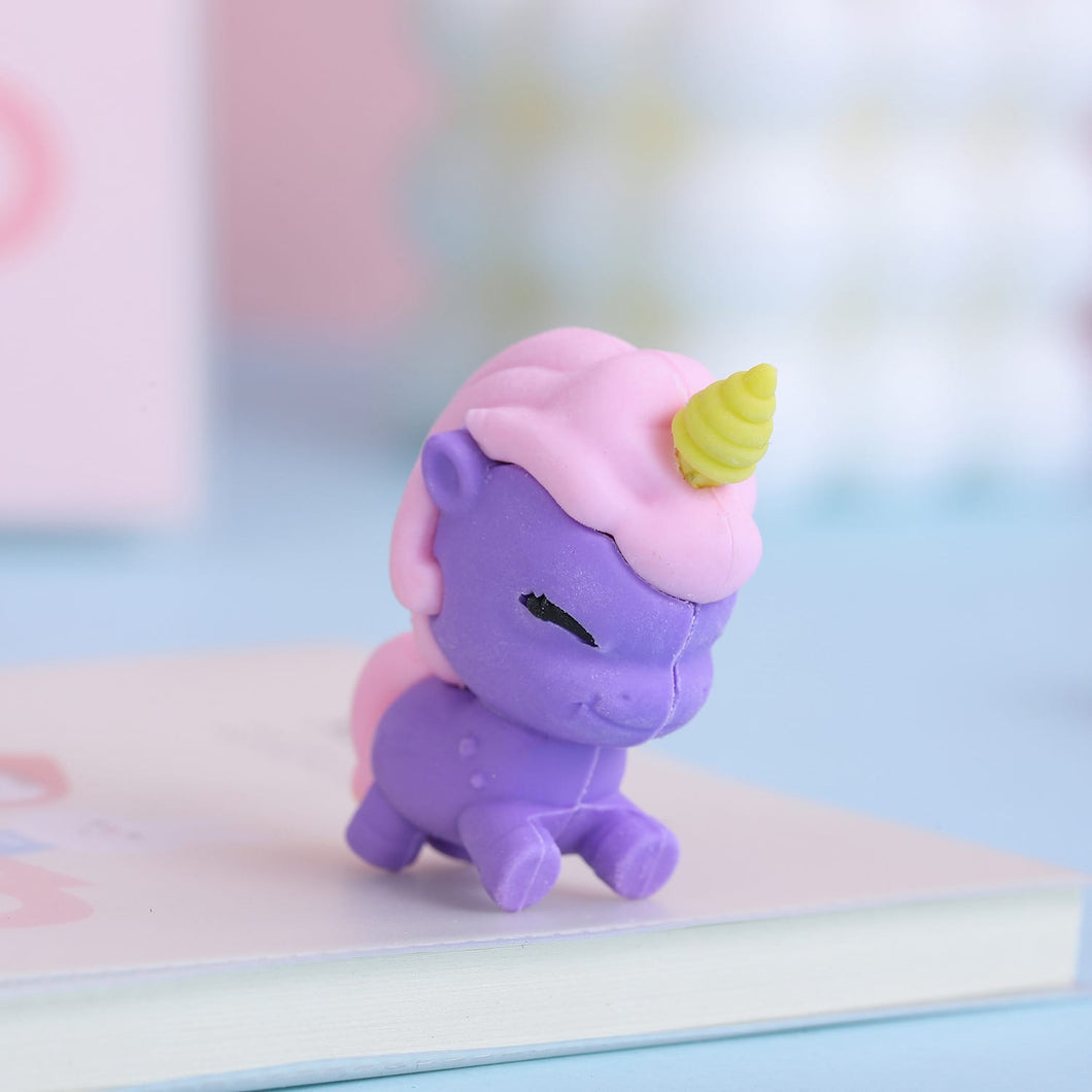 Happy Unicorn Mini Eraser - Tinyminymo