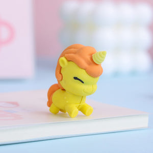 Happy Unicorn Mini Eraser - Tinyminymo