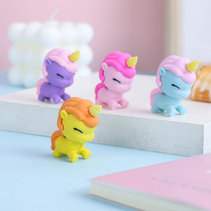 Happy Unicorn Mini Eraser - Tinyminymo