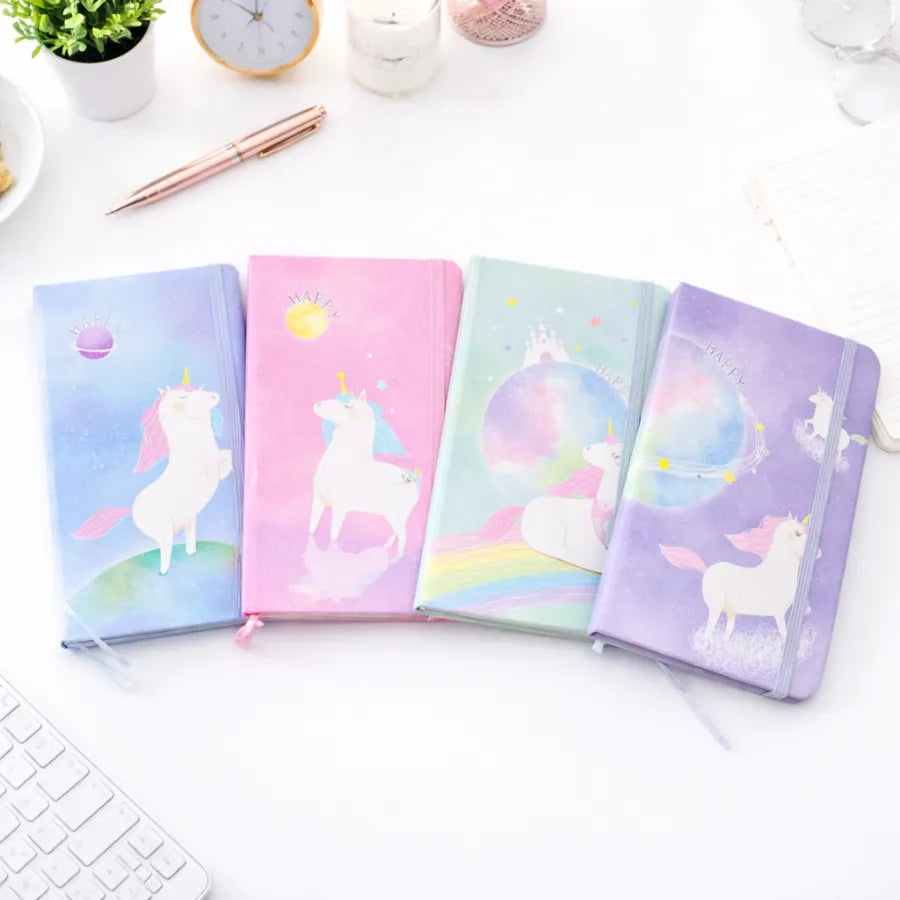 All Designs of Unicorn Pocket Diary - Tinyminymo