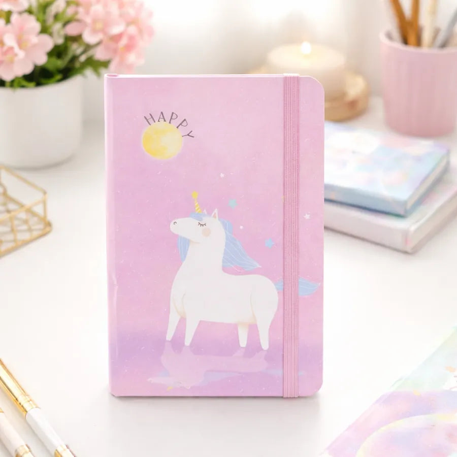 Pink Color Unicorn Diary - Tinyminymo
