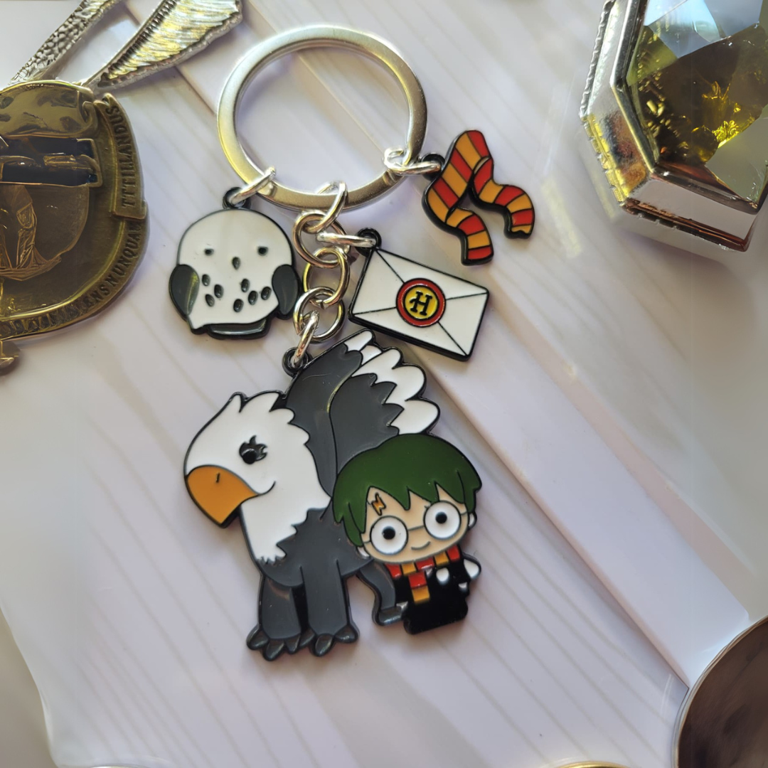 Harry Potter Metal Keychain - Tinyminymo