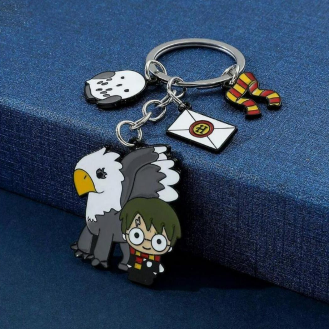 Harry Potter Metal Keychain - Tinyminymo