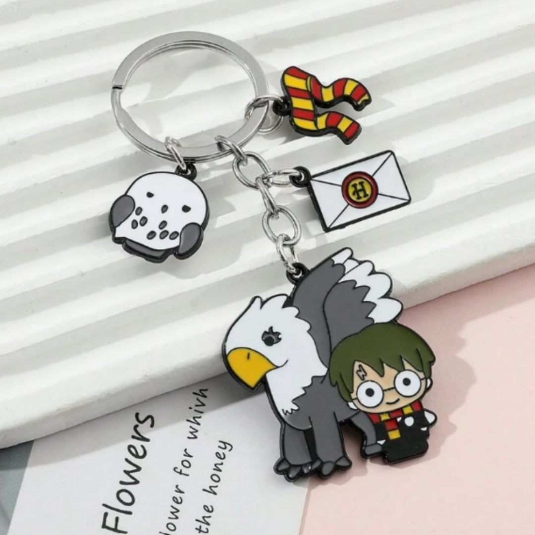 Harry Potter Metal Keychain - Tinyminymo