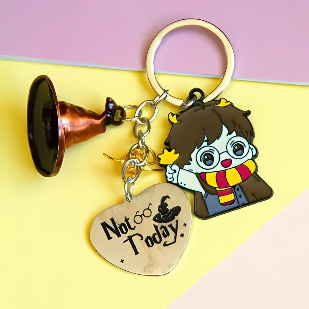 Harry Potter Metal Keychain - Tinyminymo