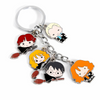 Harry Potter Multi Charm Metal Keychain