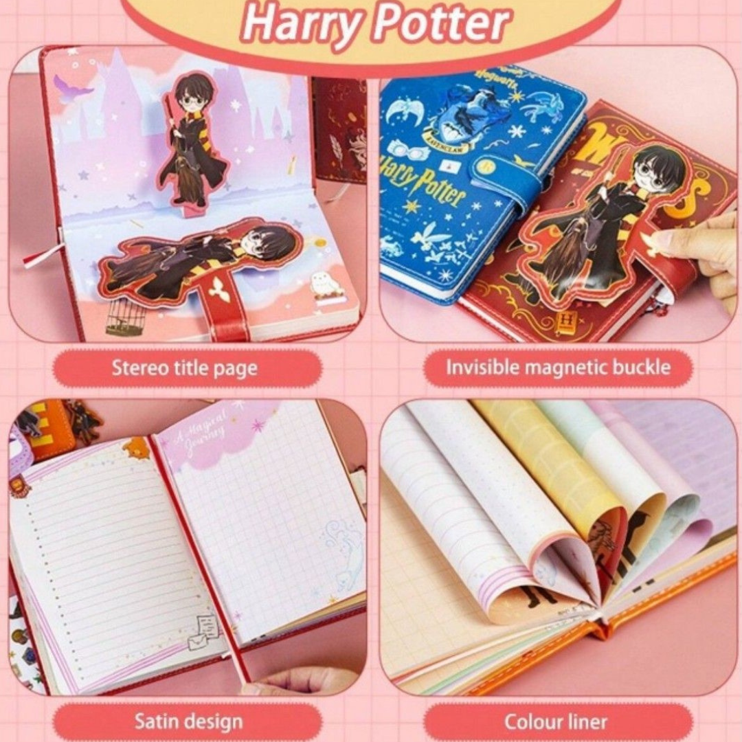 Harry Potter Planner with Snap Lock - Tinyminymo