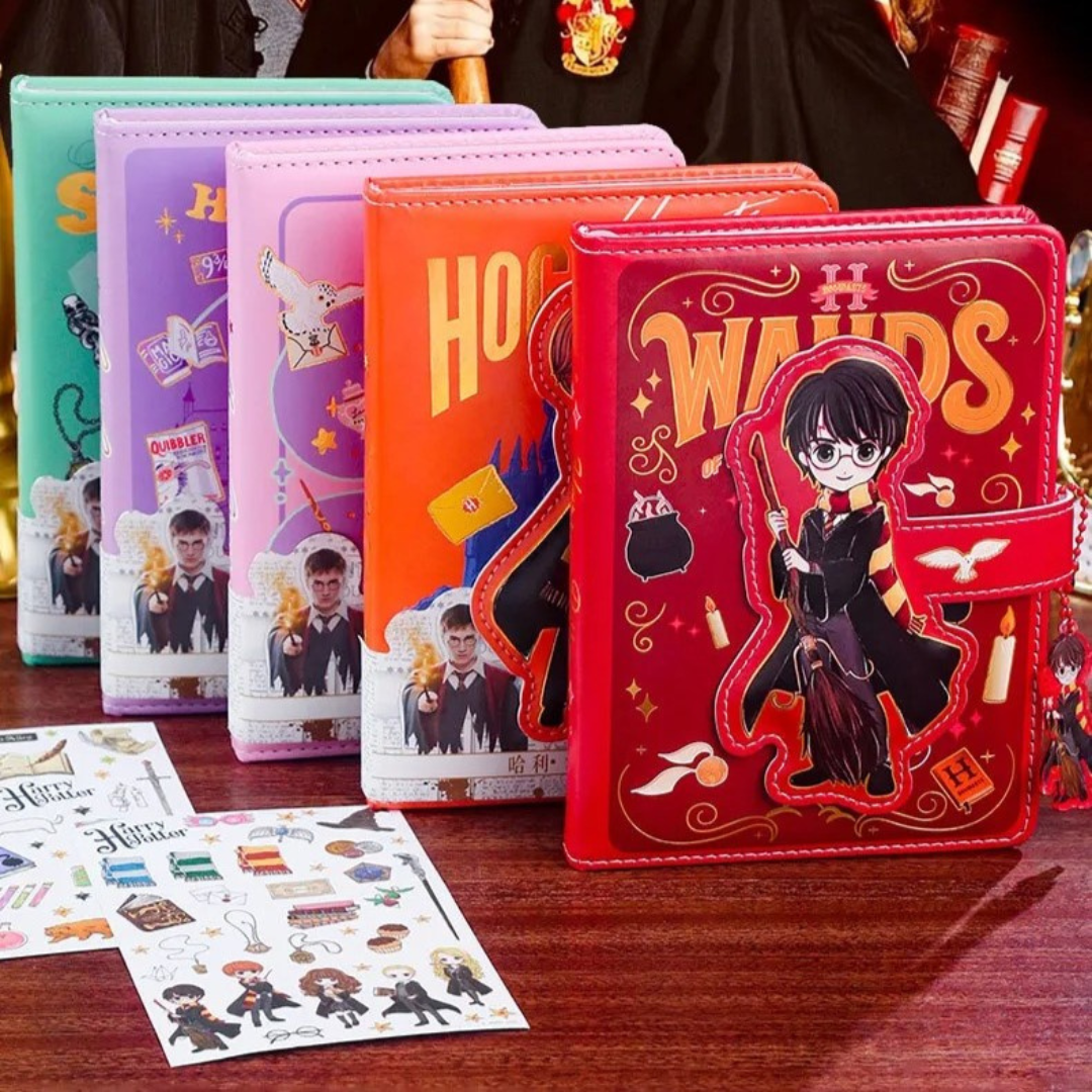 Shop for Harry Potter Planner with Snap Lock Online from Tinyminymo