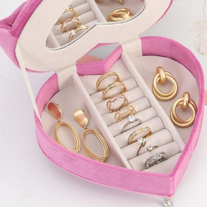 Heart Shaped Sofa Jewellery Organiser - Tinyminymo