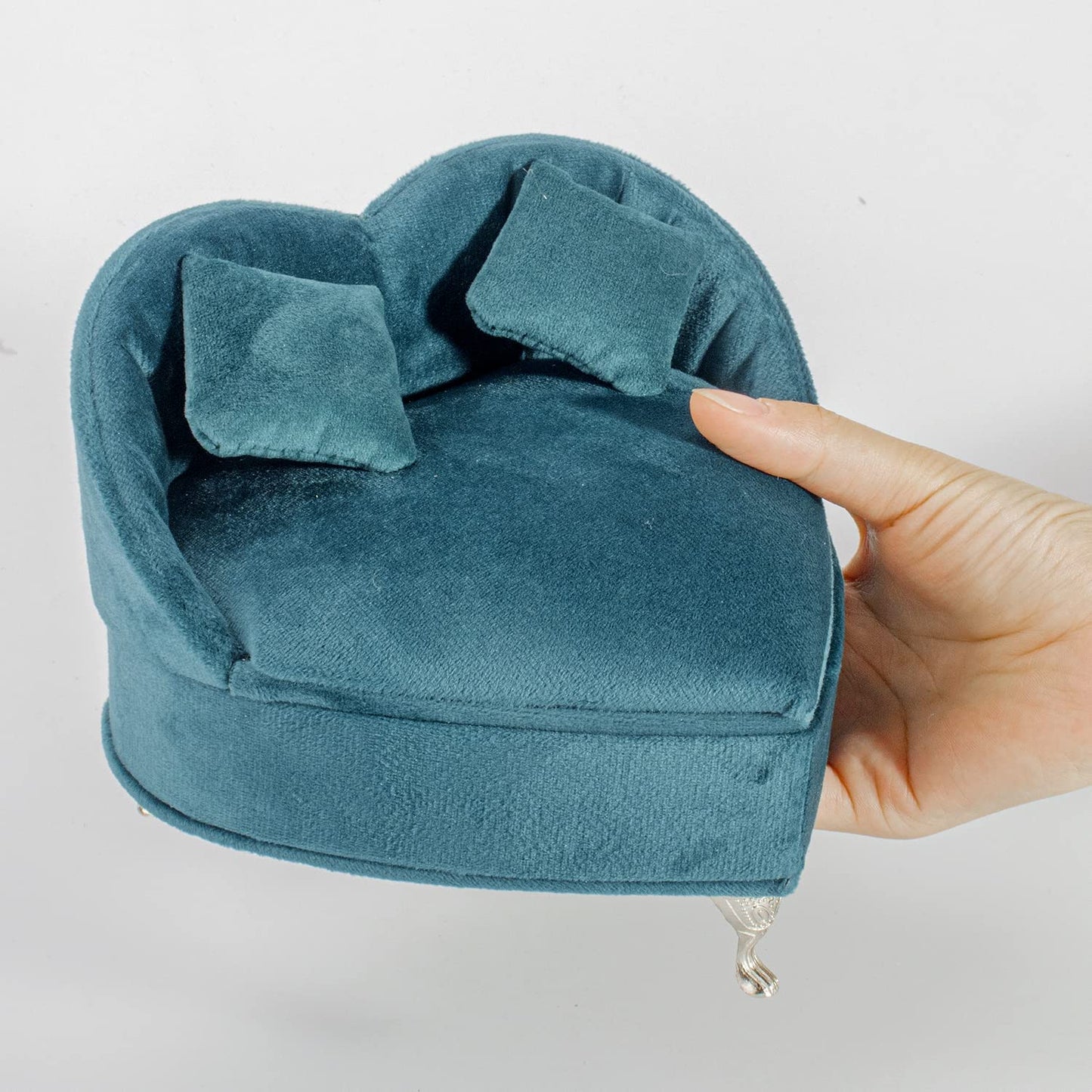 Heart Shaped Sofa Jewellery Organiser - Tinyminymo