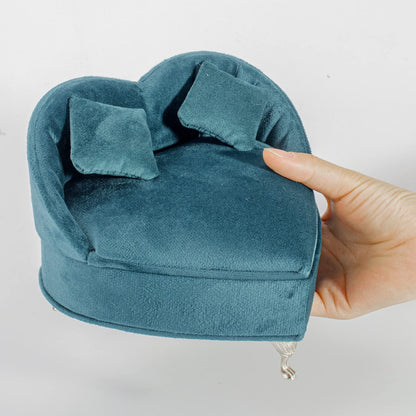Heart Shaped Sofa Jewellery Organiser - Tinyminymo