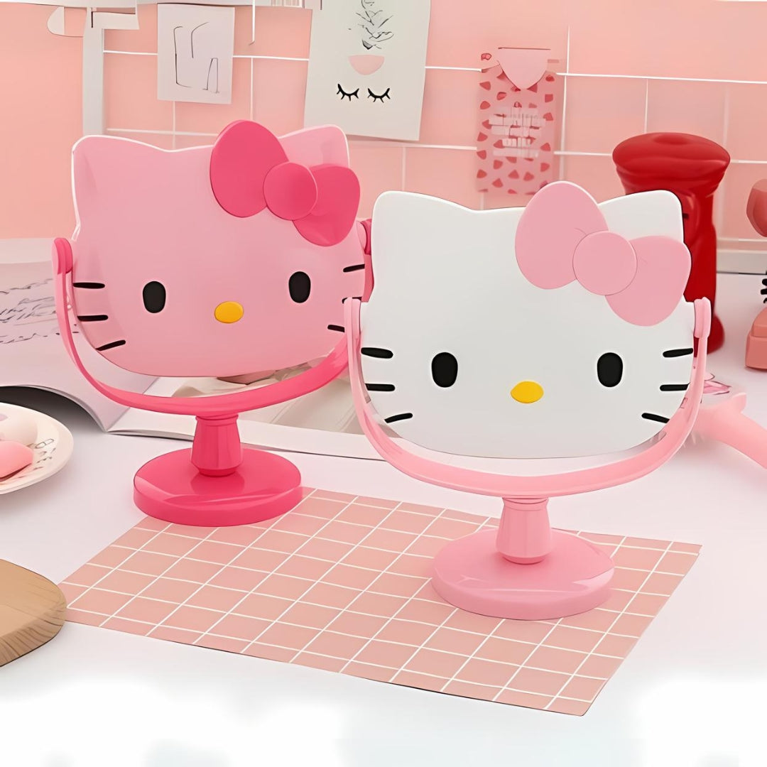 Hello Kitty Makeup Mirror - TInyminymo
