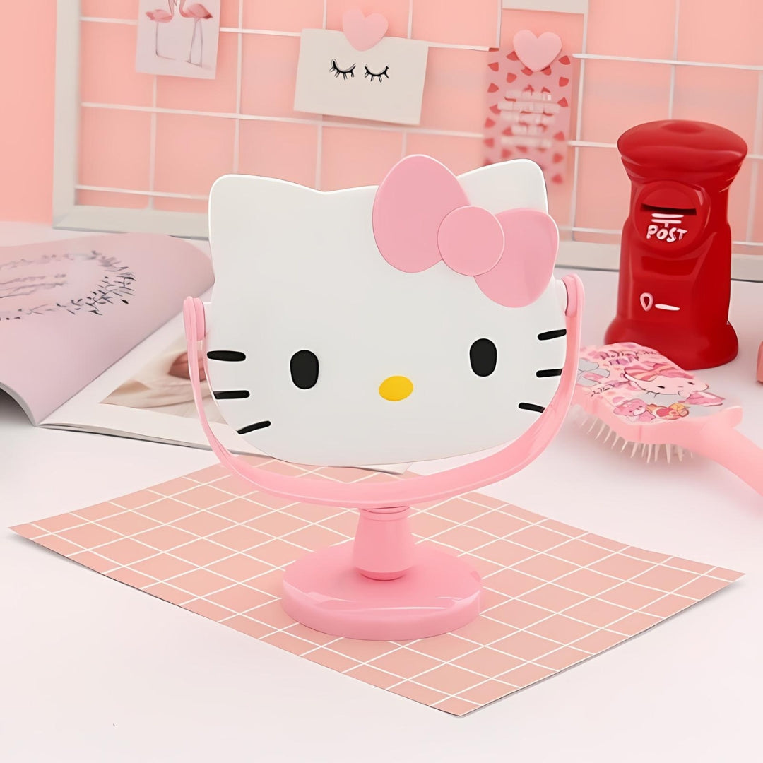 Hello Kitty Makeup Mirror - TInyminymo