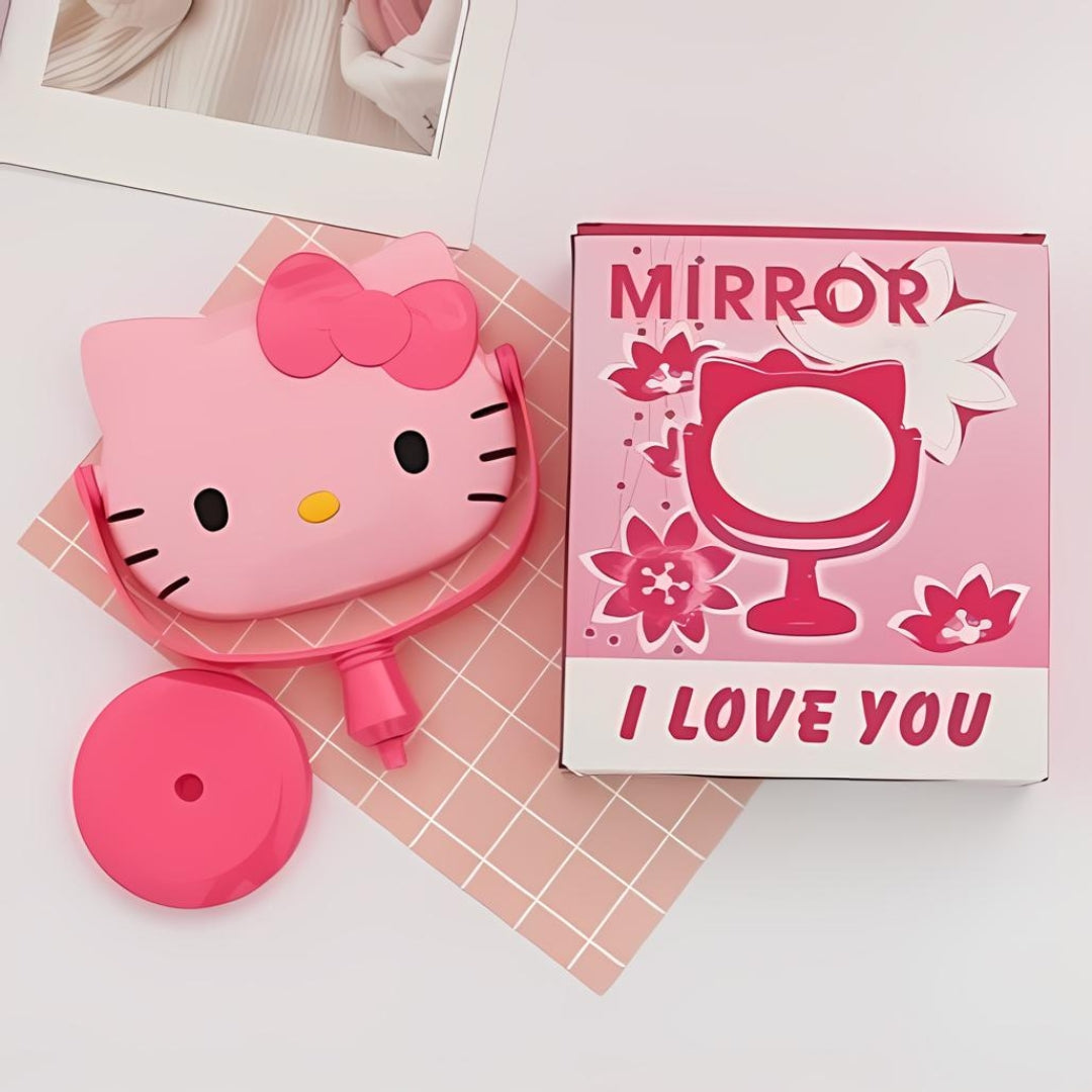 Hello Kitty Makeup Mirror - TInyminymo