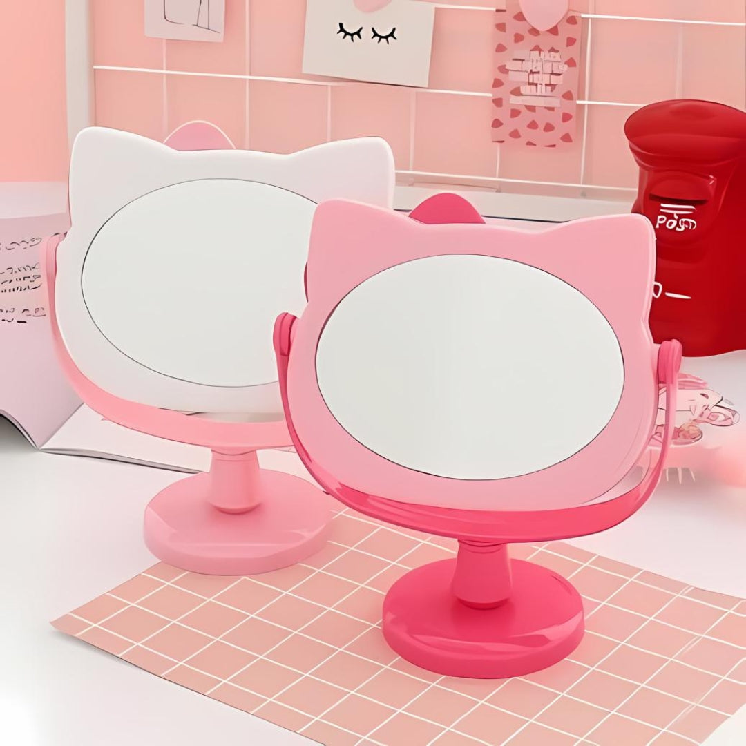 Hello Kitty Makeup Mirror - TInyminymo