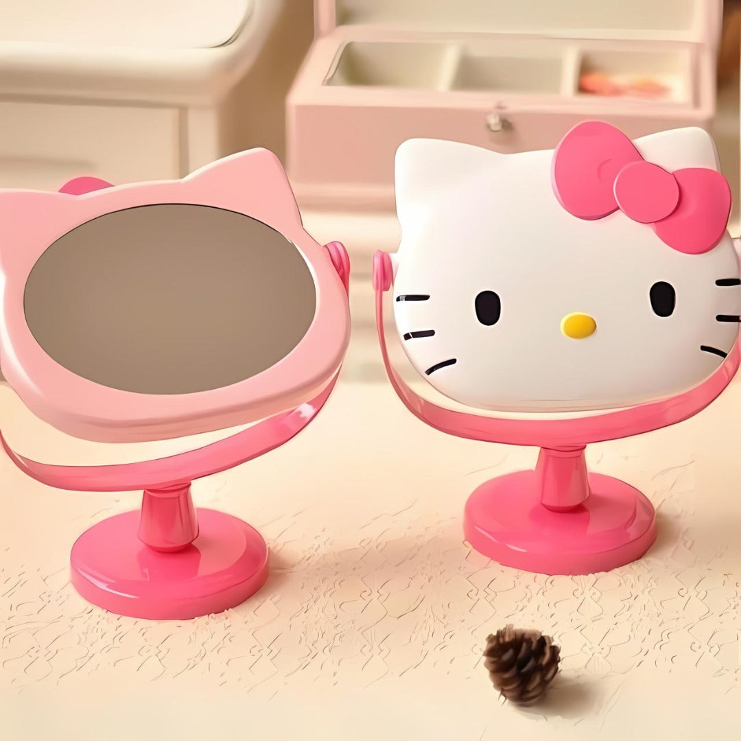 Hello Kitty Makeup Mirror - TInyminymo