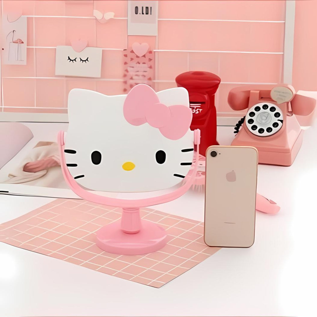 Hello Kitty Makeup Mirror - TInyminymo