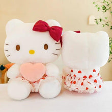 Load image into Gallery viewer, Hello Kitty with Heart Soft Toy - Tinyminymo
