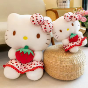 Hello Kitty with Strawberry Plush Toy in 2 Sizes - Tinyminymo