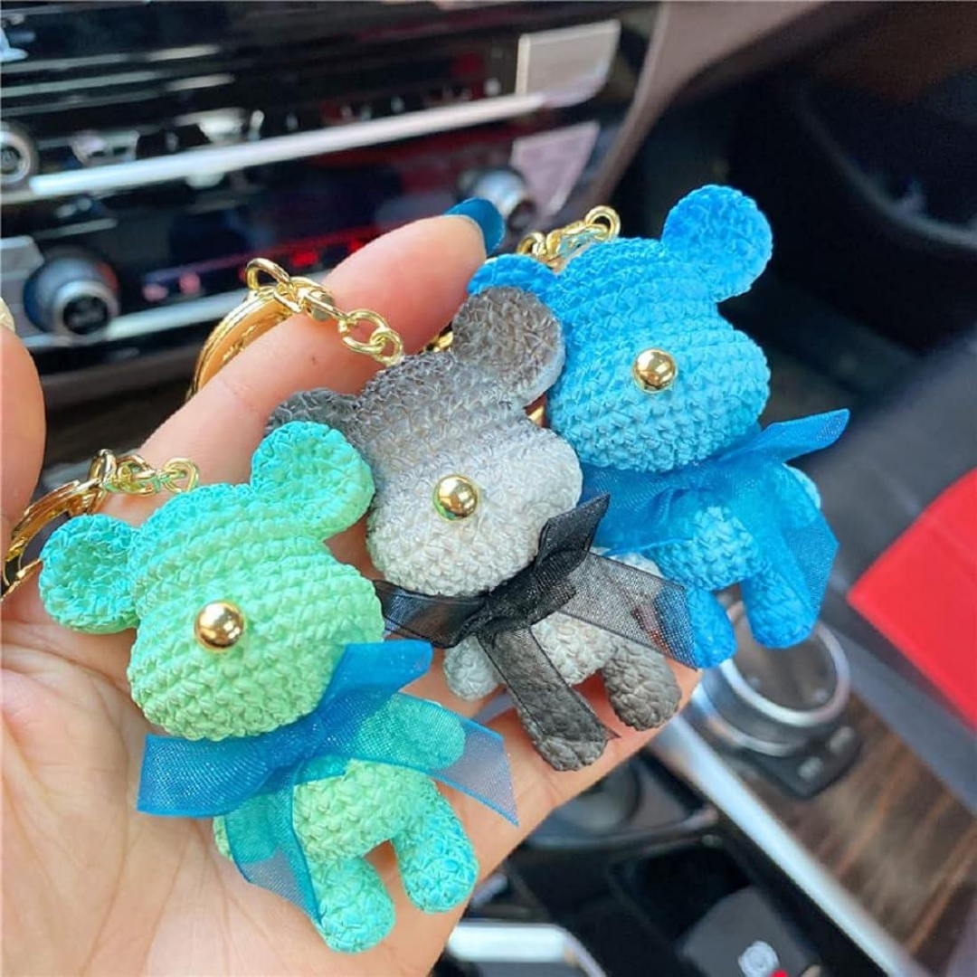 High-Quality Bear 3D Keychain - Tinyminymo