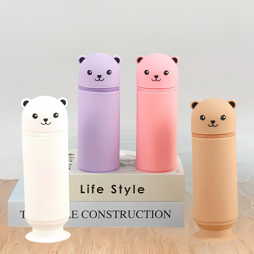 High-Quality Bear Shaped Pencil Case - Tinyminymo