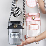 High Quality Dual Sipper Bottle with Mini Pouch - Tinyminymo