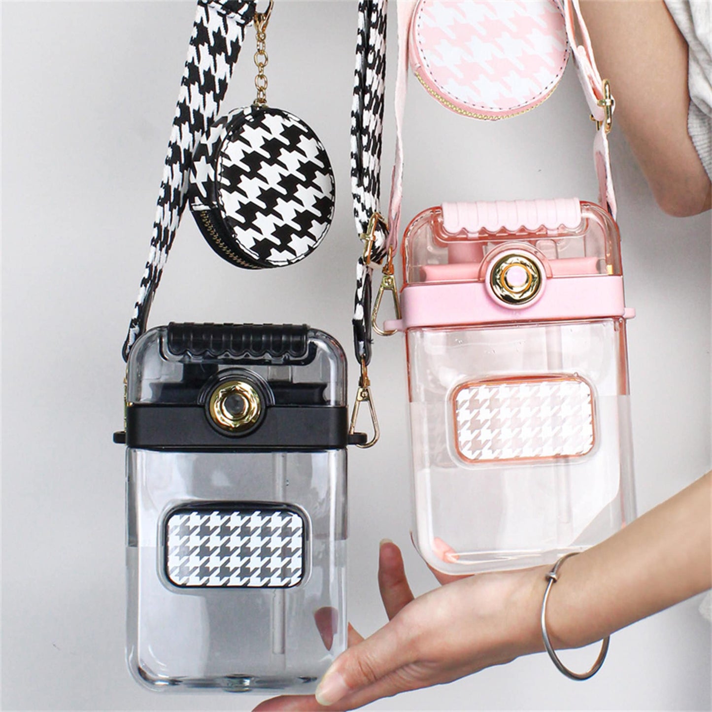 High Quality Dual Sipper Bottle with Mini Pouch - Tinyminymo