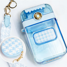 Load image into Gallery viewer, High Quality Dual Sipper Bottle with Mini Pouch - Tinyminymo
