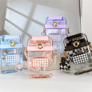 High Quality Dual Sipper Bottle with Mini Pouch - Tinyminymo