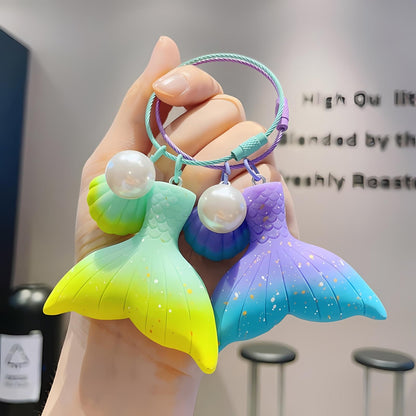 High-Quality Mermaid Tail 3D Keychain - Tinyminymo