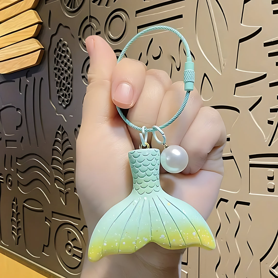 High-Quality Mermaid Tail 3D Keychain - Tinyminymo