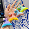 High-Quality Mermaid Tail 3D Keychain