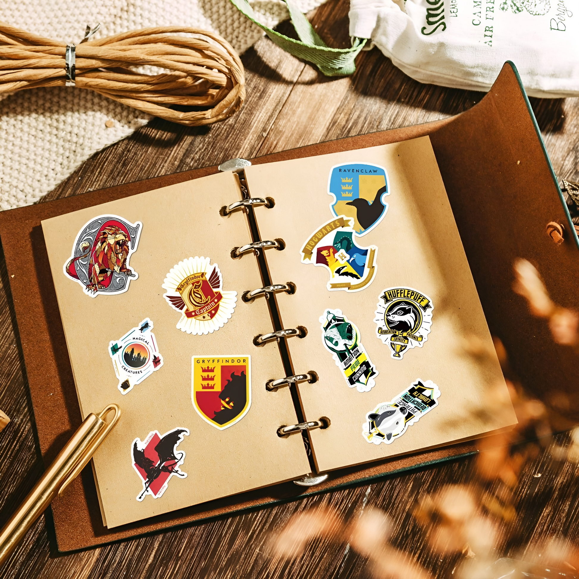 Hogwarts Stickers - Set of 50 - Tinyminymo
