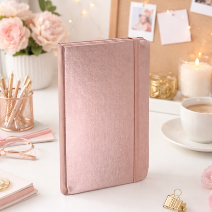 Rose Gold Color Notebook - Tinyminymo