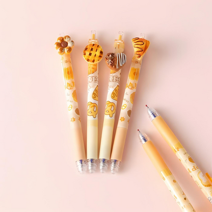 Four Designs of Homemade Cookie Gel Pen - Tinyminymo