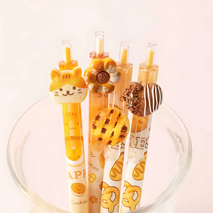 Four Design Homemade Cookie Gel Pen in a Jar - Tinyminymo