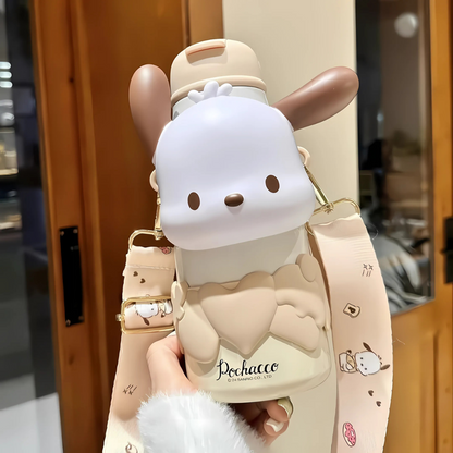 Hot and Cold Pochacco Water Bottle - Tinyminymo