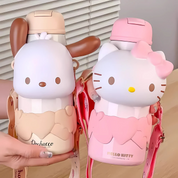 Hot and Cold Pochacco Water Bottle - Tinyminymo