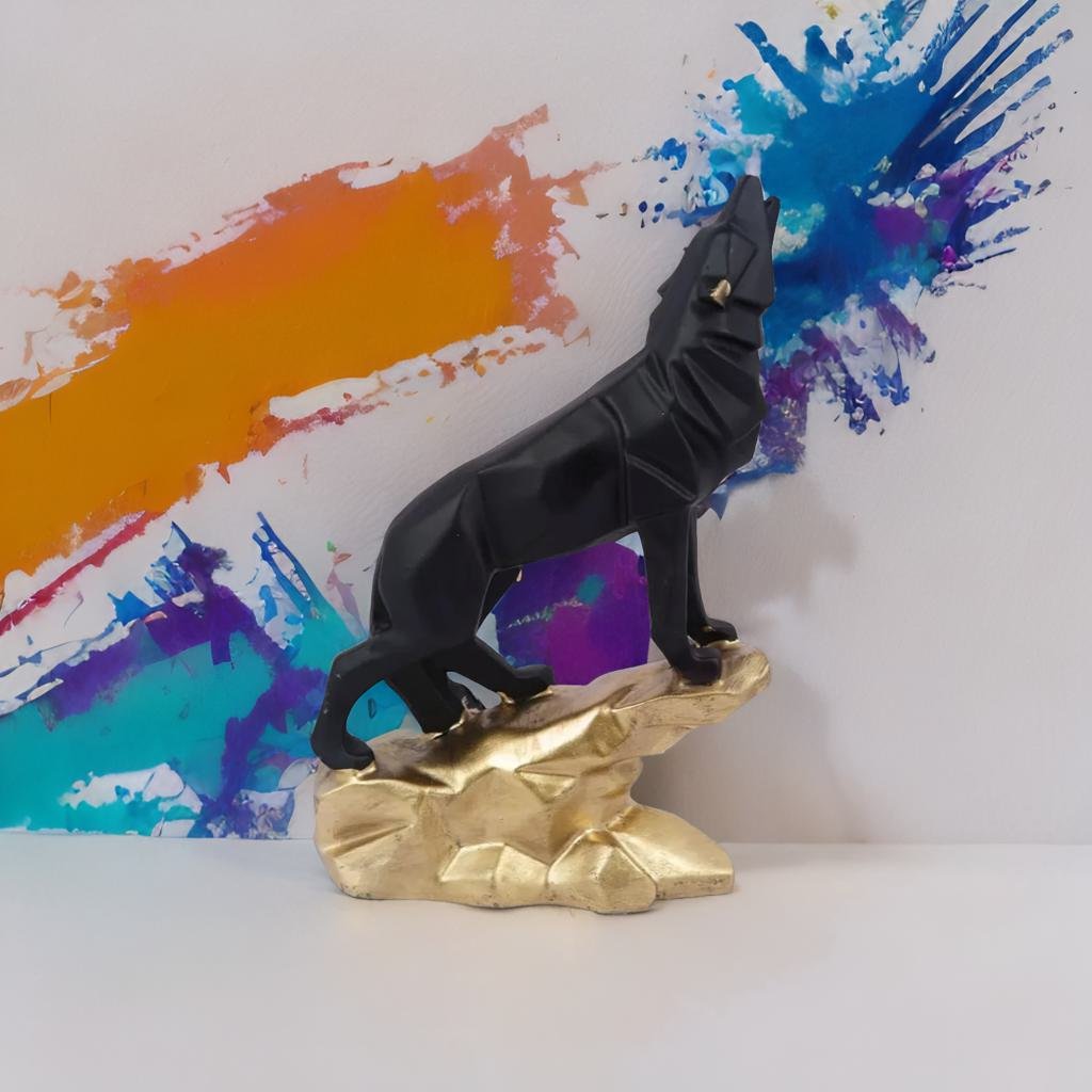 Howling Wolf Showpiece - Tinyminymo