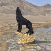 Howling Wolf Showpiece - Tinyminymo
