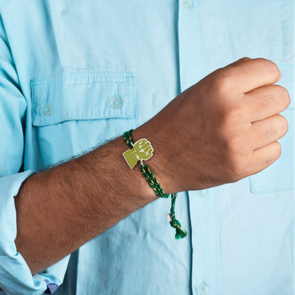 Hulk Hand Metal Rakhi - Tinyminymo