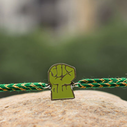 Hulk Hand Metal Rakhi - Tinyminymo