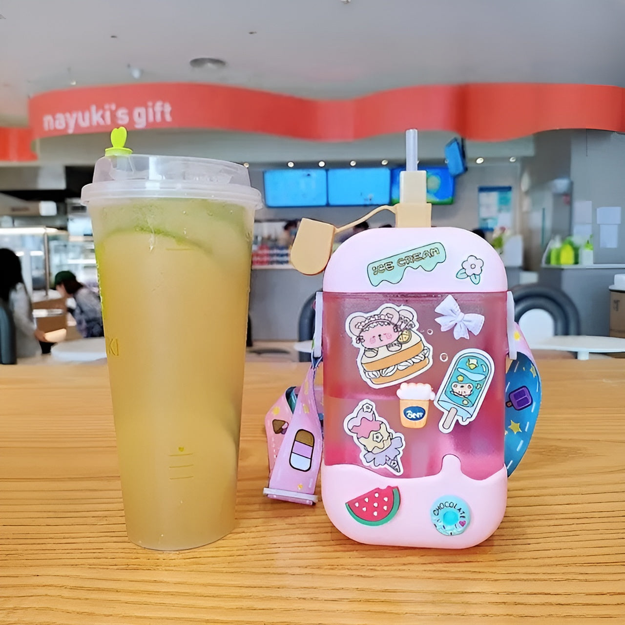 Kawaii Ice-cream Water Bottle - Tinyminymo