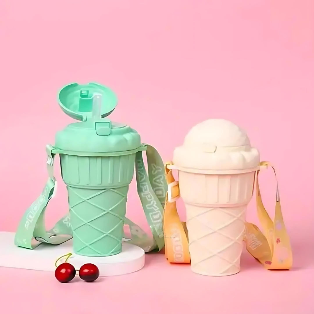 Ice-Cream Cone Sipper Bottle - TInyminymo