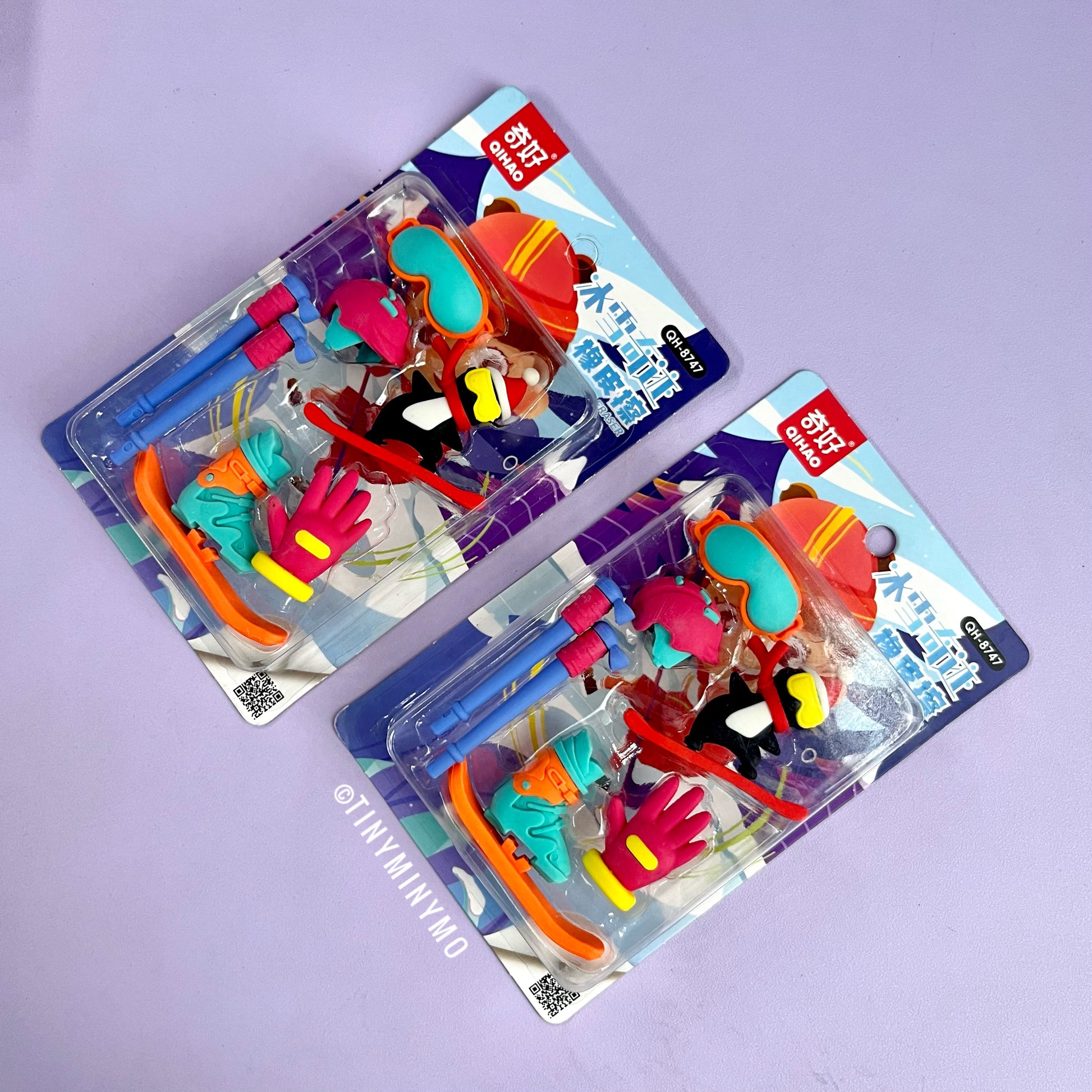Ice and Snow Eraser Set - Tinyminymo