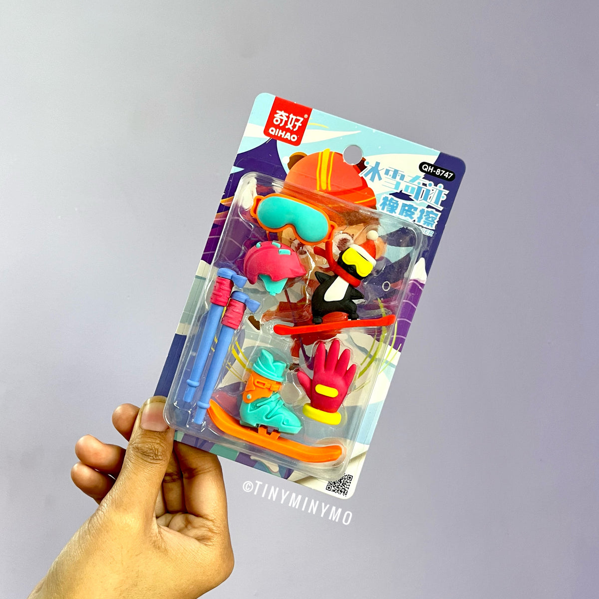Ice and Snow Eraser Set - Tinyminymo